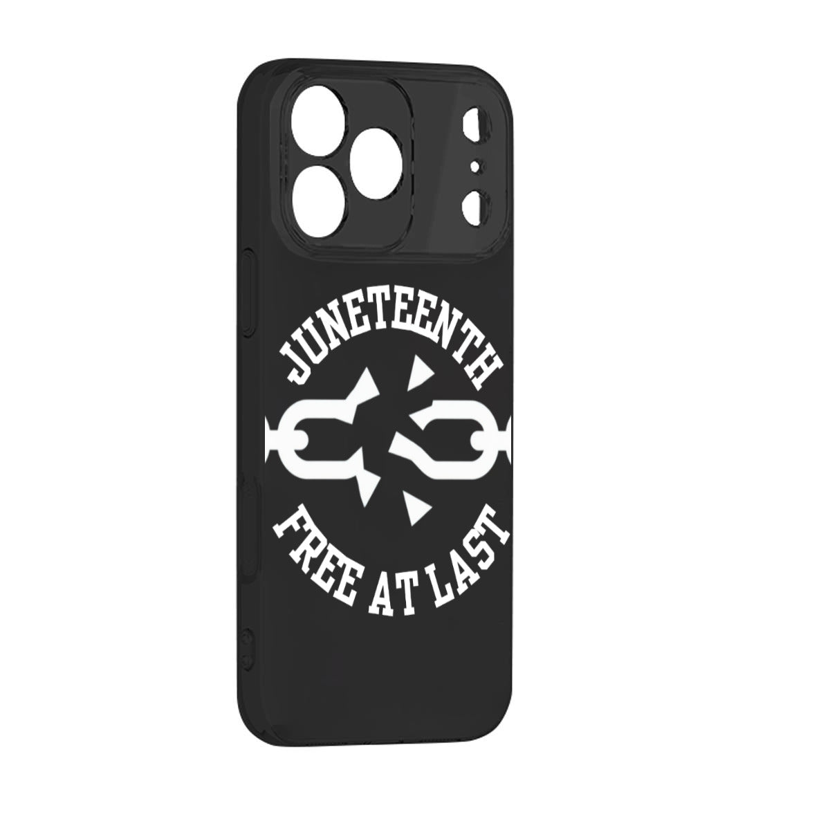 Free at Last Juneteenth iPhone 17 Series Mobile Phone Case | Silicone