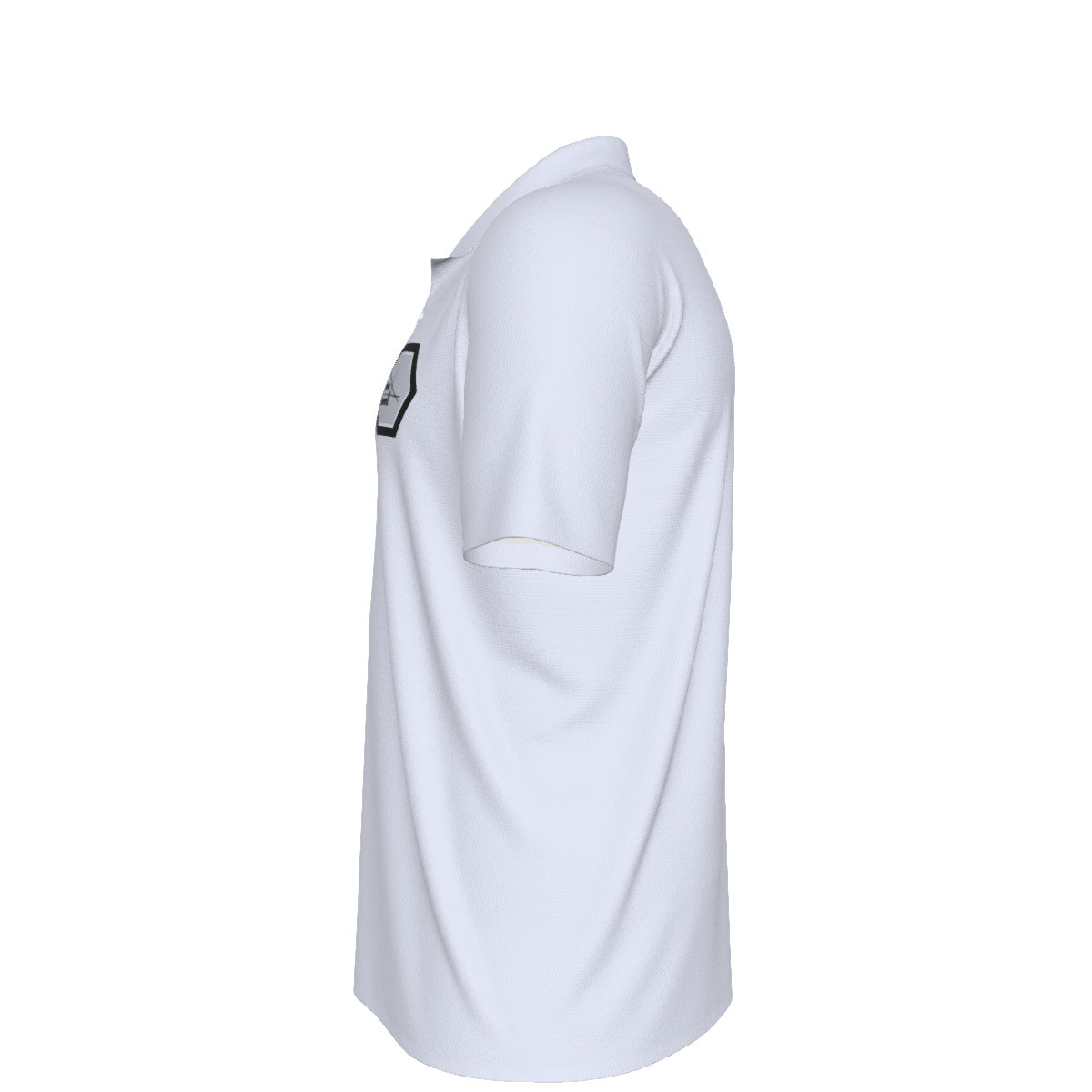 White Men's UV Protection POLO Shirt