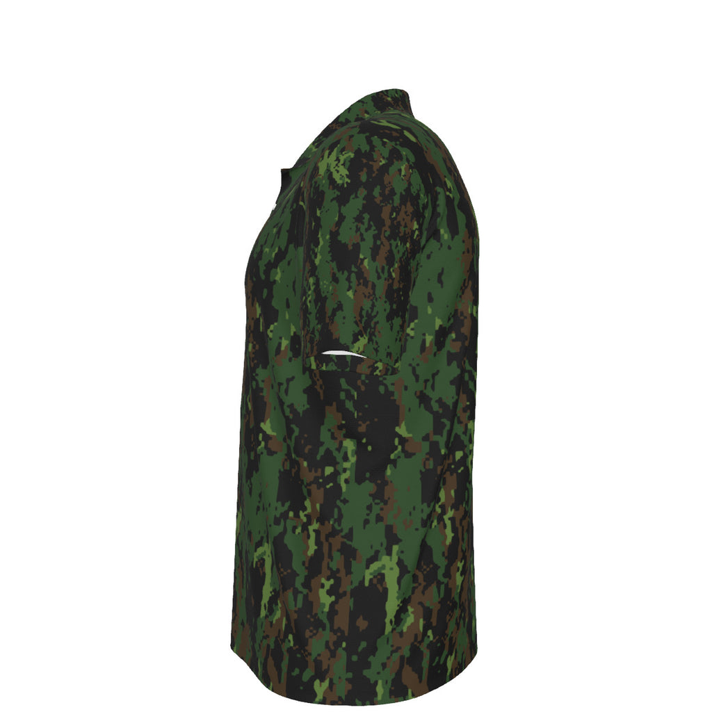 Forest Camouflage UPF-50 Men's POLO Shirt