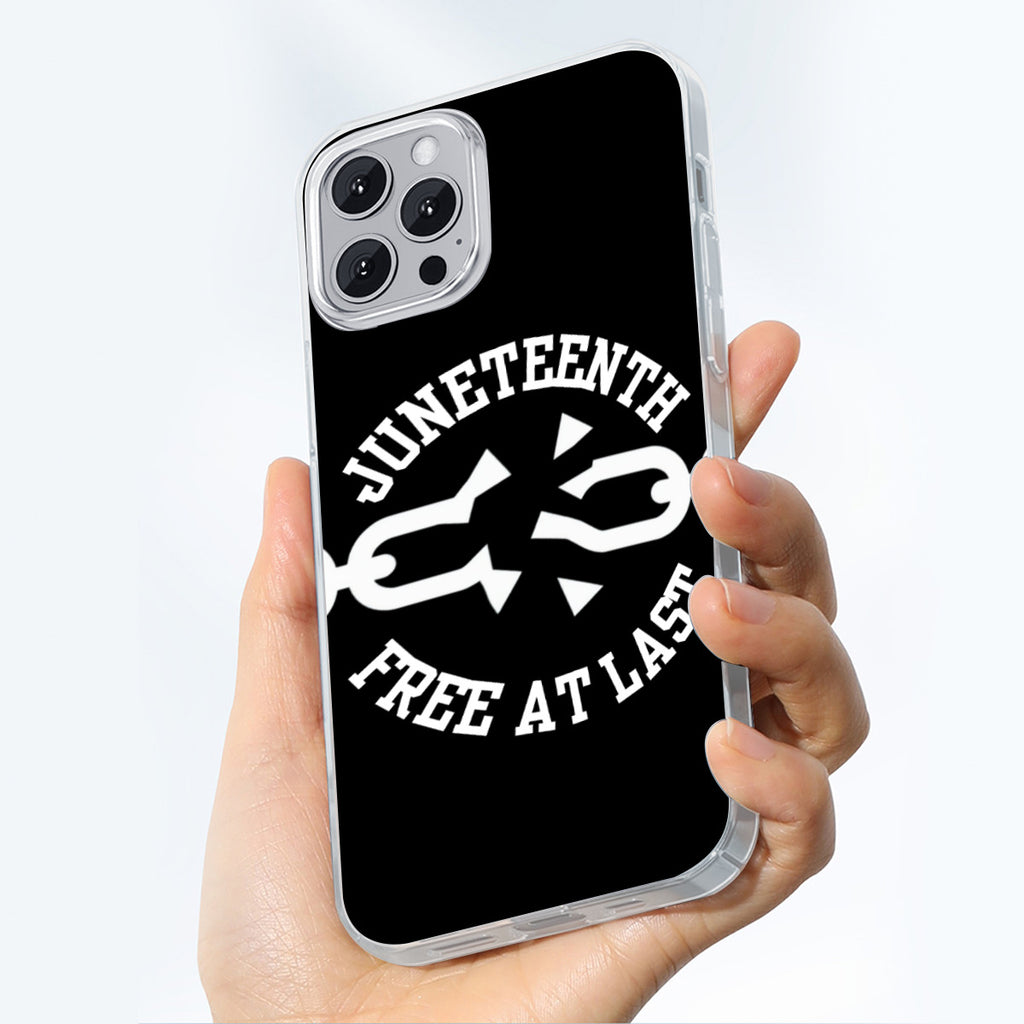 Free at Last Juneteenth iPhone 14 15 Series Mobile Phone Case | TPU
