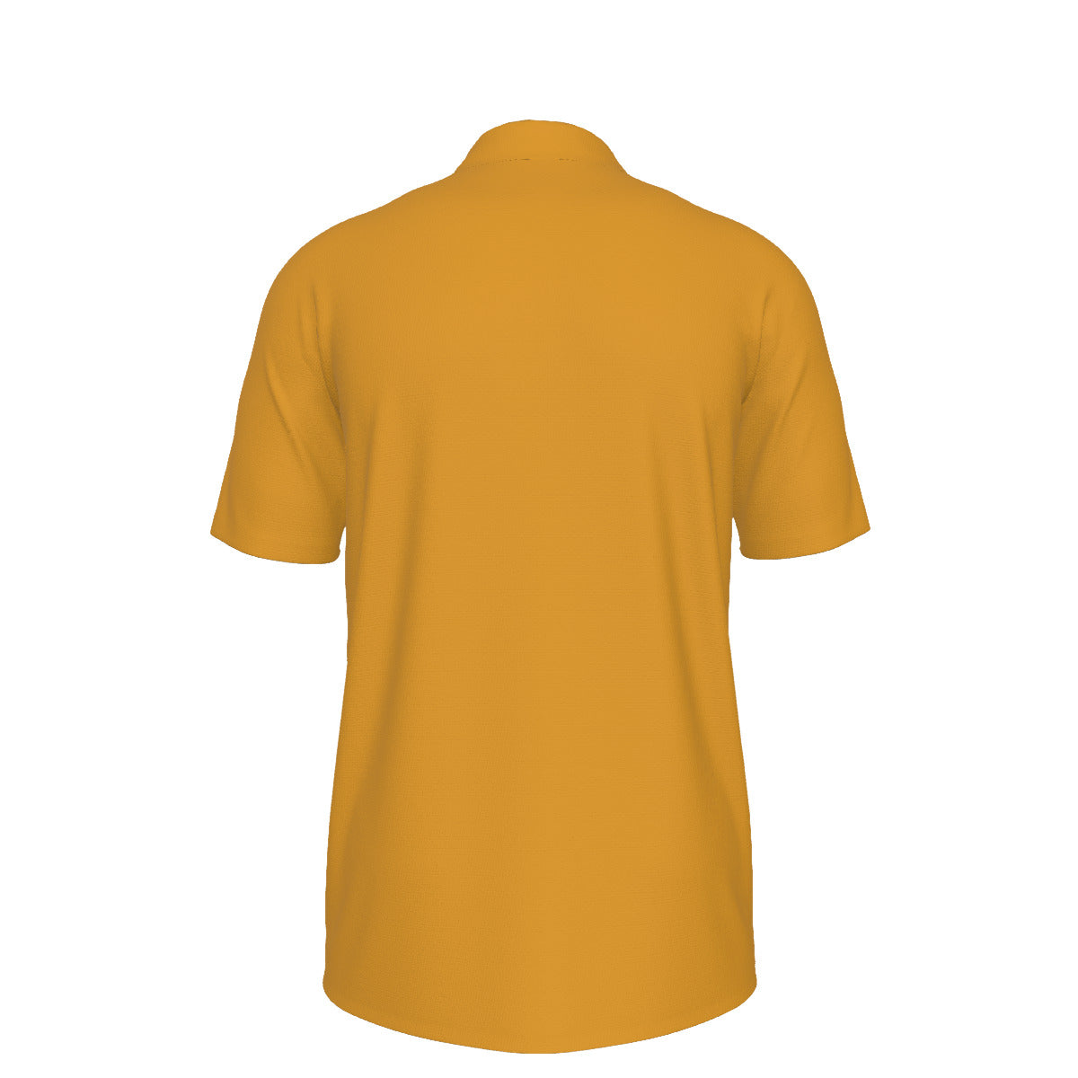Men's Orange UV Protection POLO Shirt