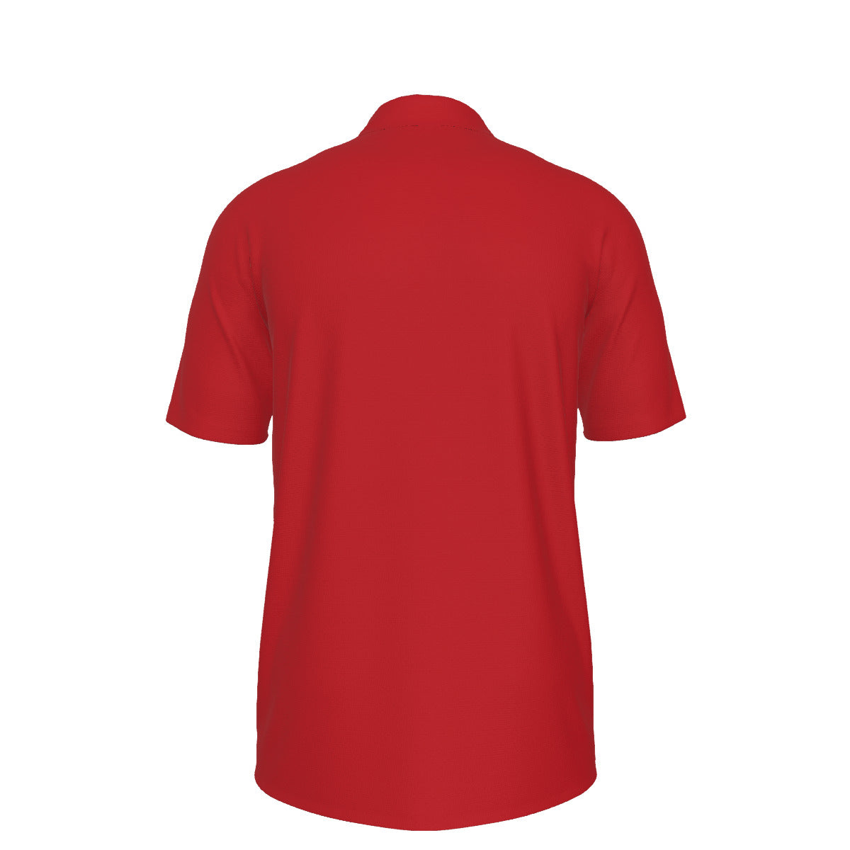 Red Men's UPF 50+ POLO Shirt