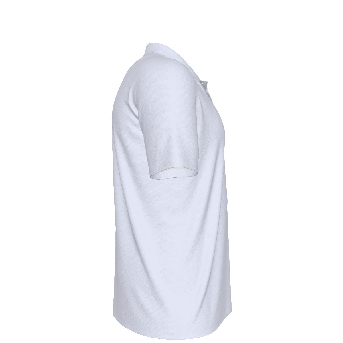 White Men's UV Protection POLO Shirt
