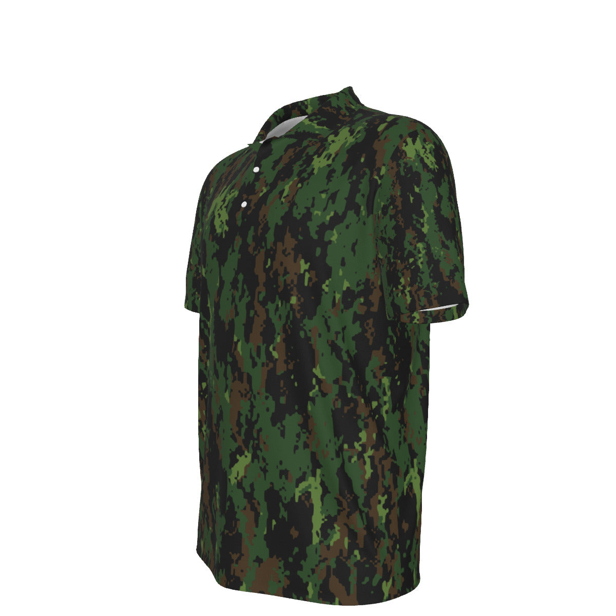 Forest Camouflage UPF-50 Men's POLO Shirt