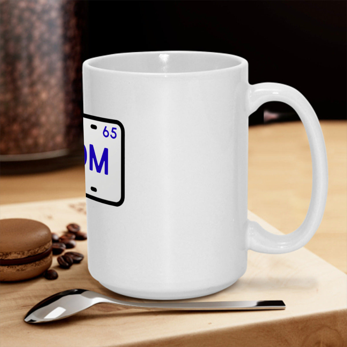 Juneteenth Freedom License Plate Jumbo 15 oz. Coffee Mug