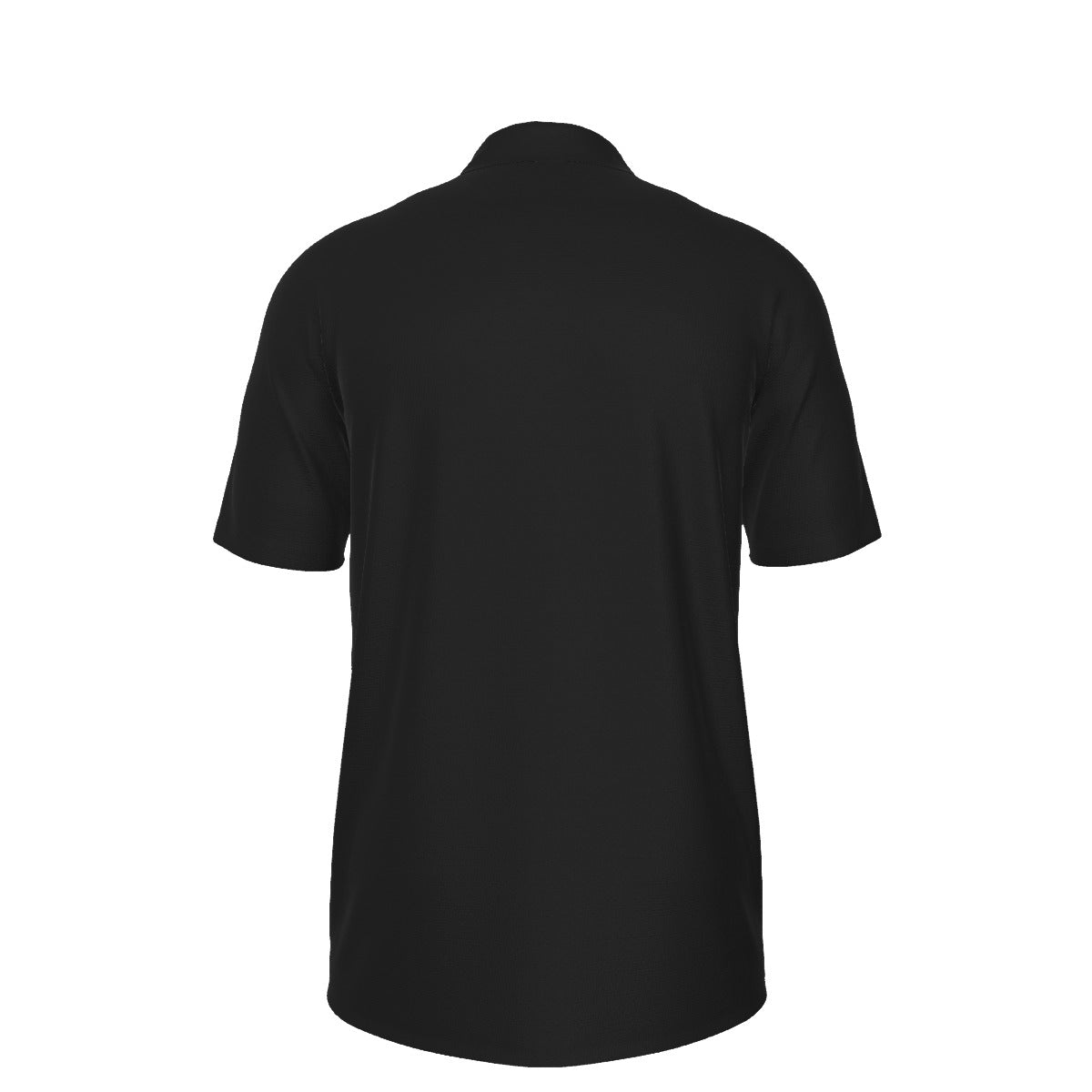 Black Men's UV Protection POLO Shirt