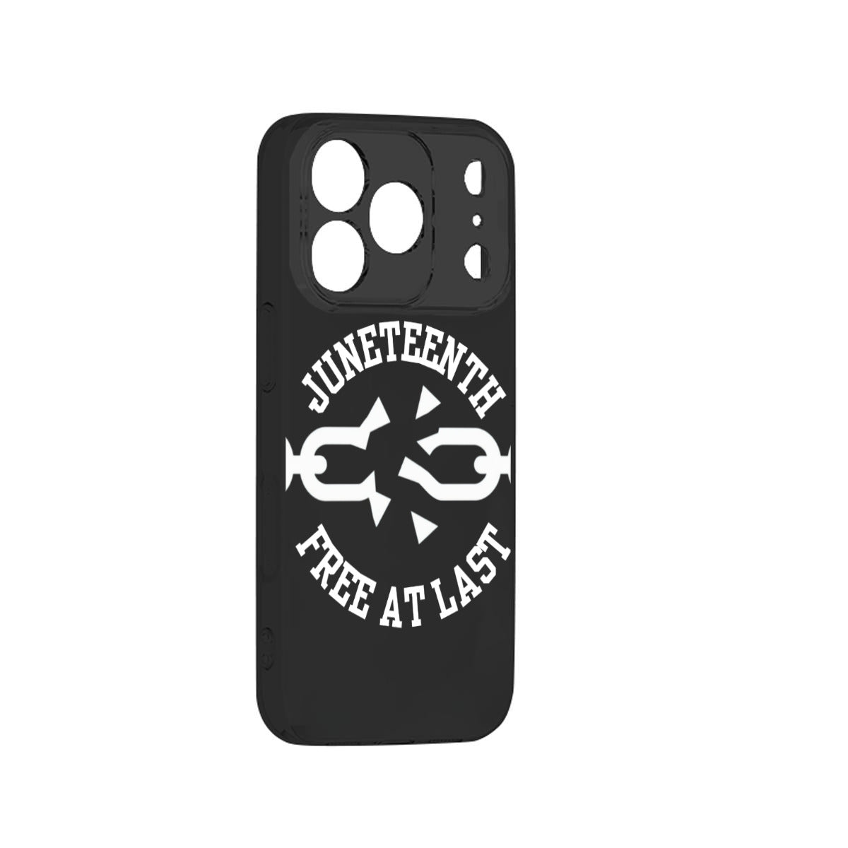 Free at Last Juneteenth iPhone 17 Series Mobile Phone Case | Silicone