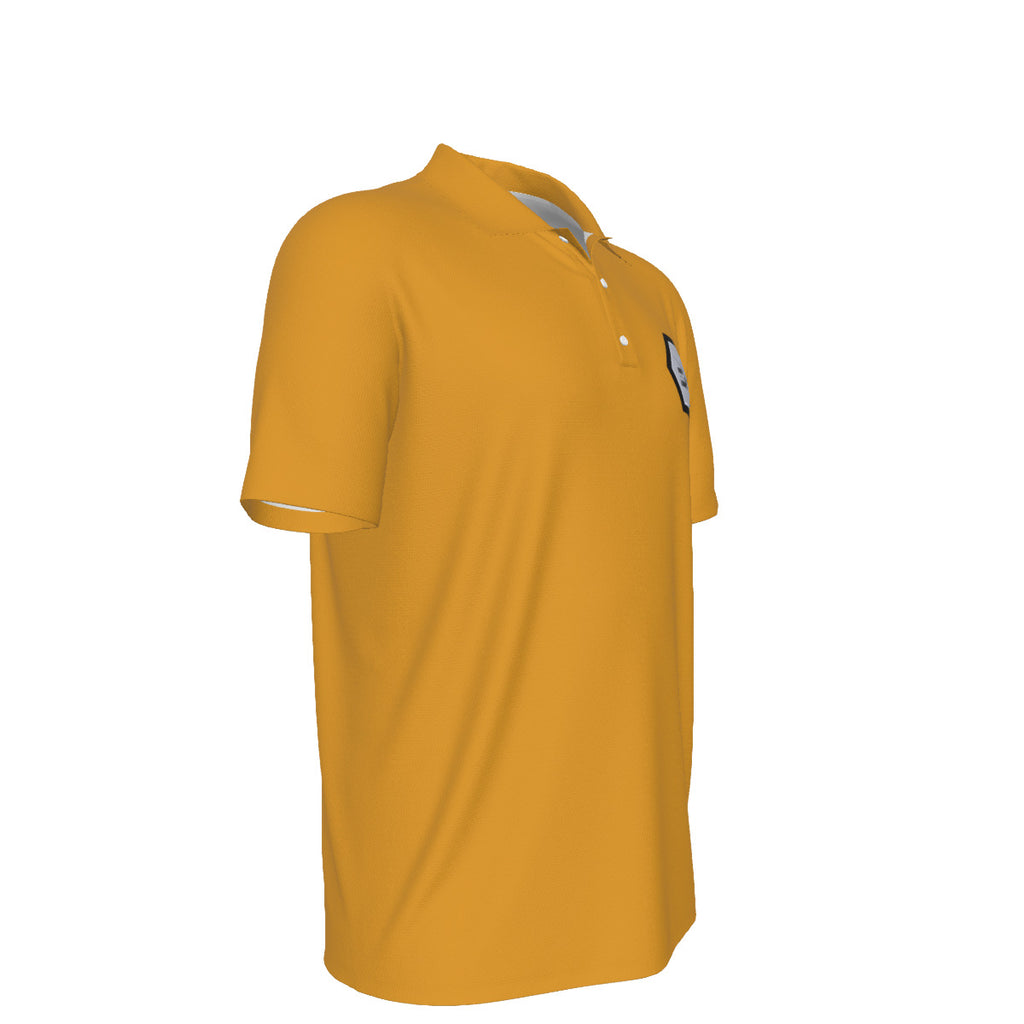 Men's Orange UV Protection POLO Shirt