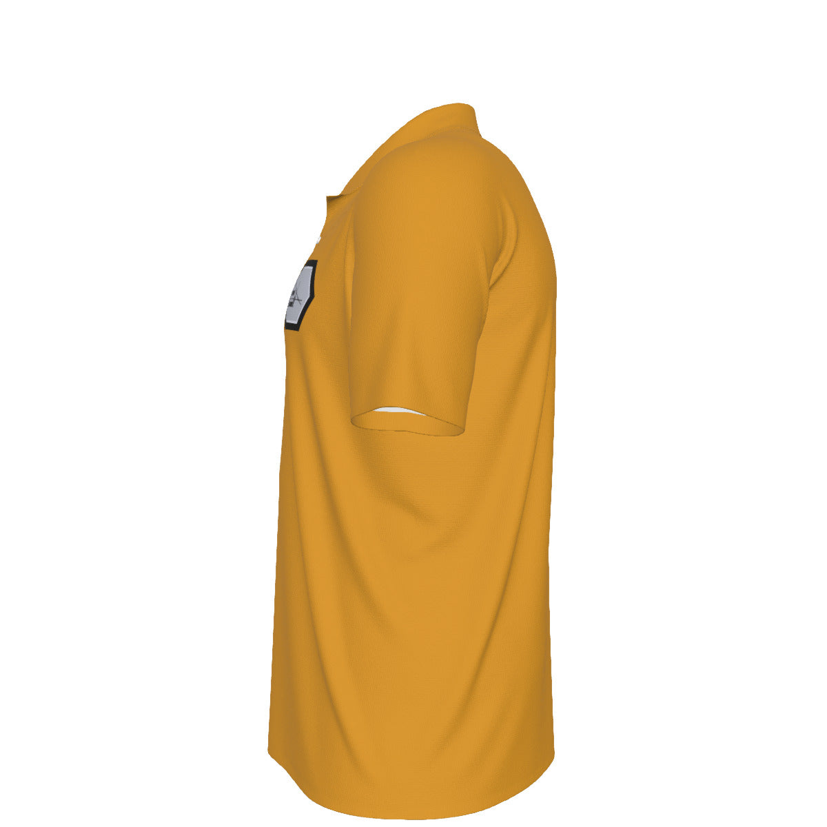 Men's Orange UV Protection POLO Shirt