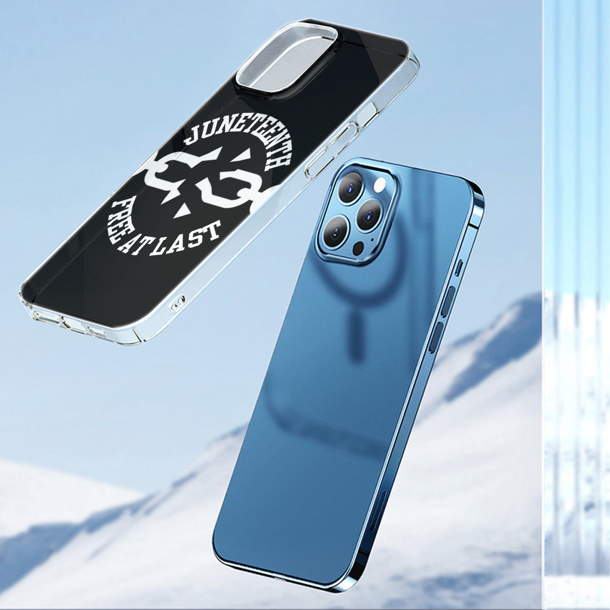 Free at Last Juneteenth iPhone 14 15 Series Mobile Phone Case | TPU