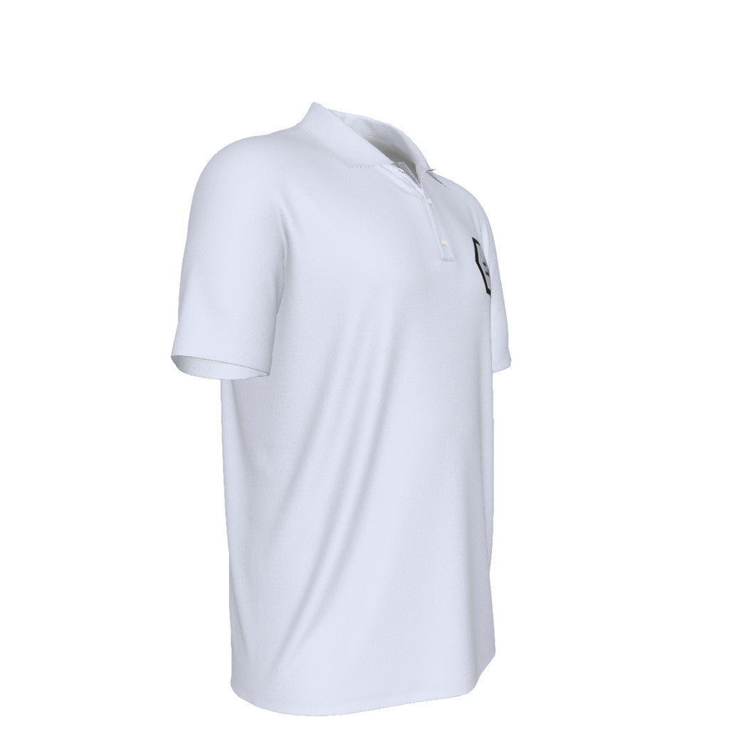 White Men's UV Protection POLO Shirt
