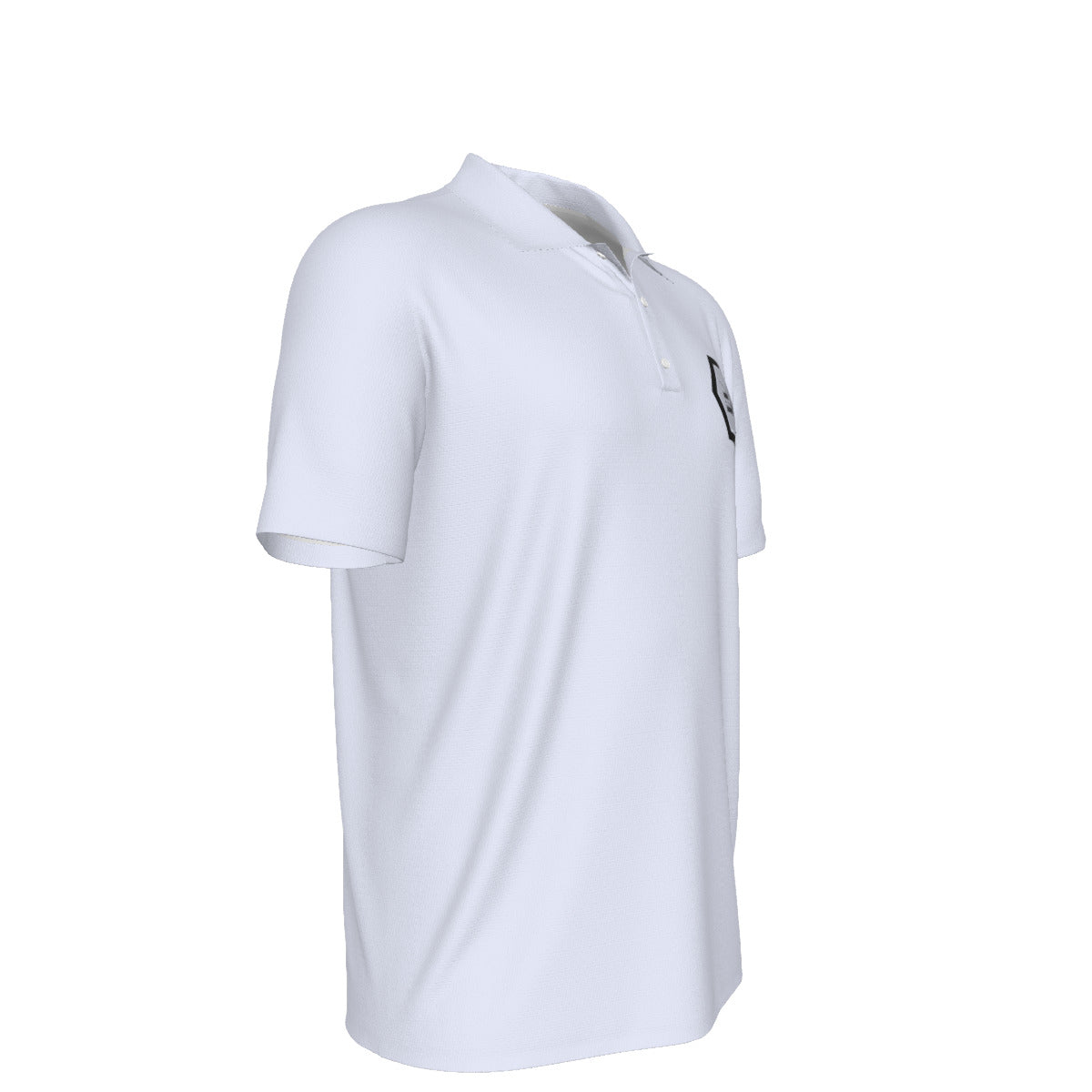 White Men's UV Protection POLO Shirt