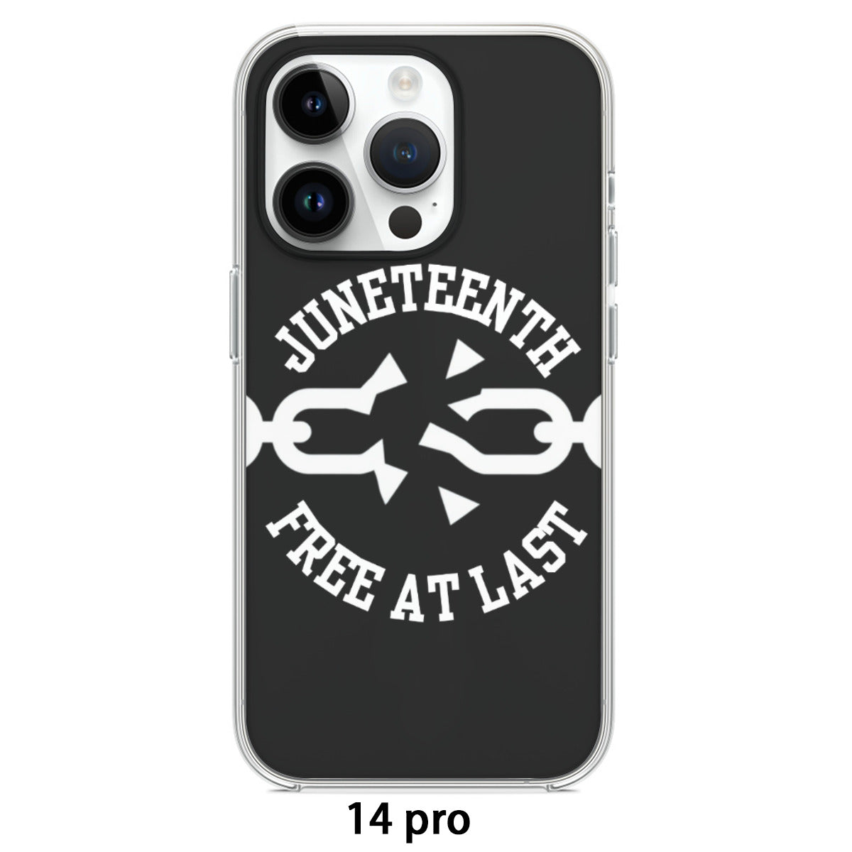 Free at Last Juneteenth iPhone 14 15 Series Mobile Phone Case | TPU