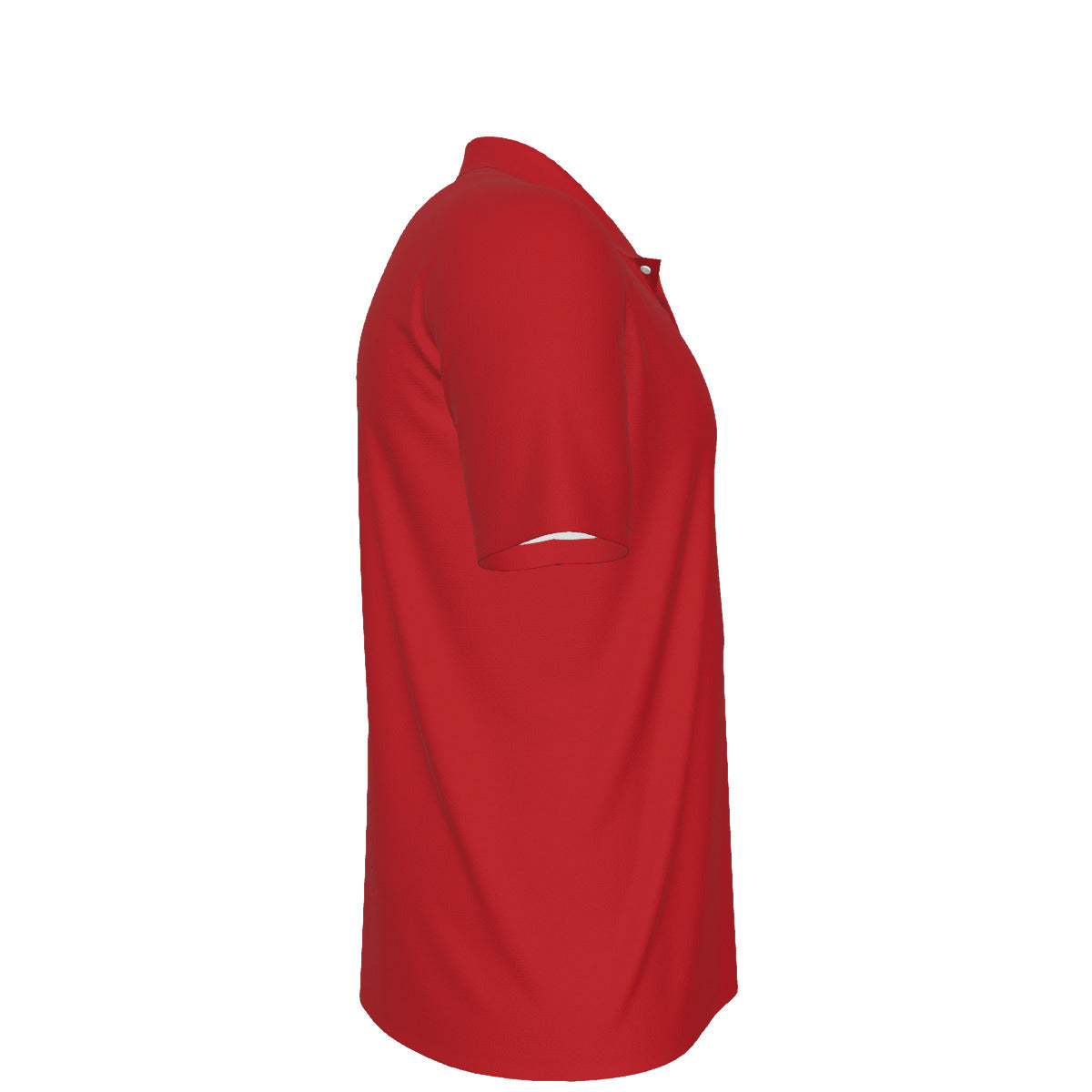 Red Men's UPF 50+ POLO Shirt