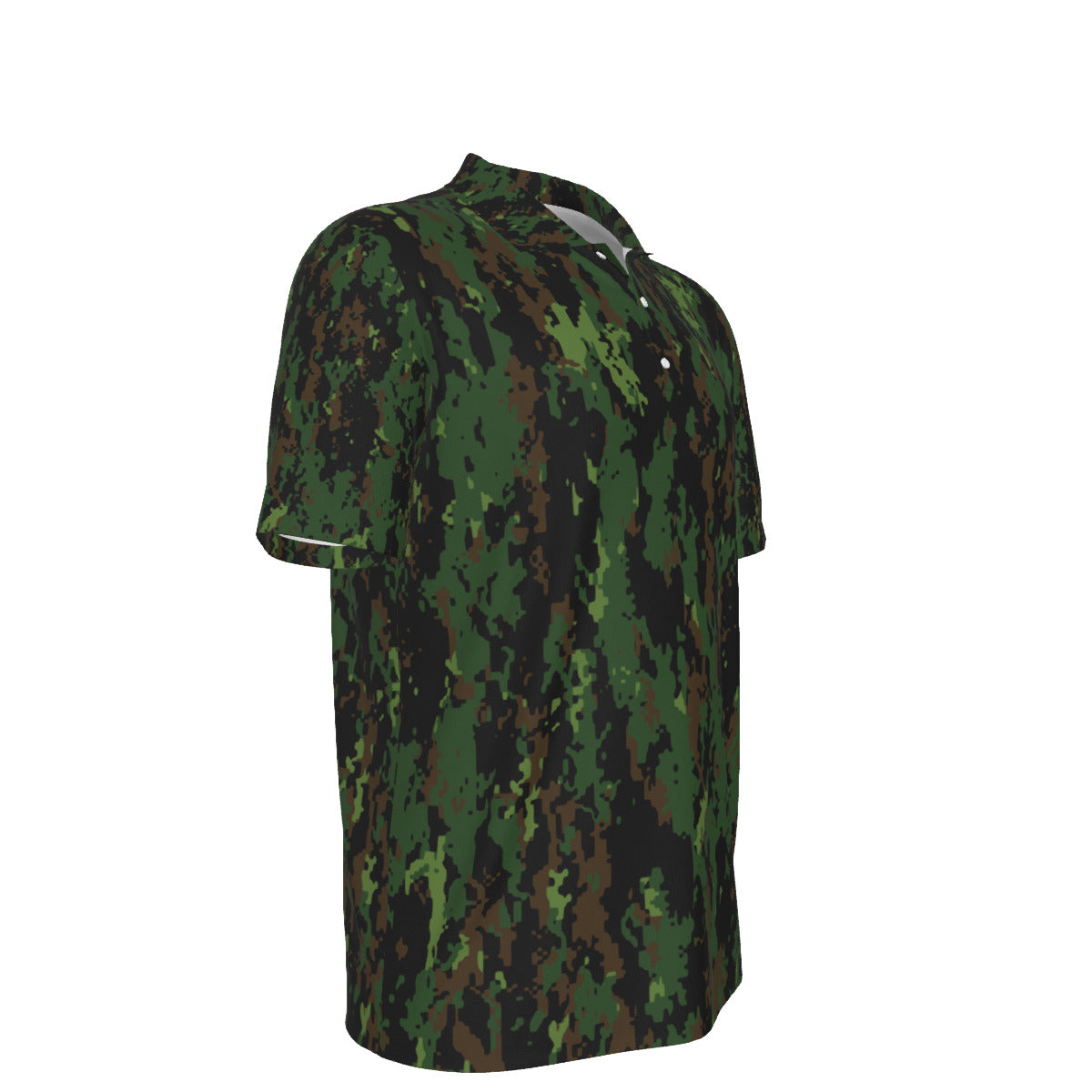 Forest Camouflage UPF-50 Men's POLO Shirt