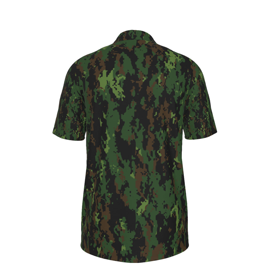 Forest Camouflage UPF-50 Men's POLO Shirt